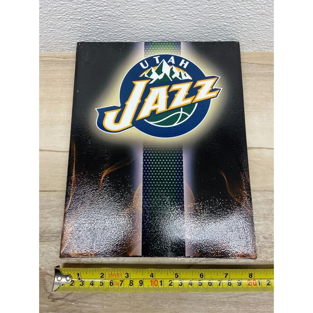 NBA Utah Jazz Framed Logo Sign Painting Wall Decor